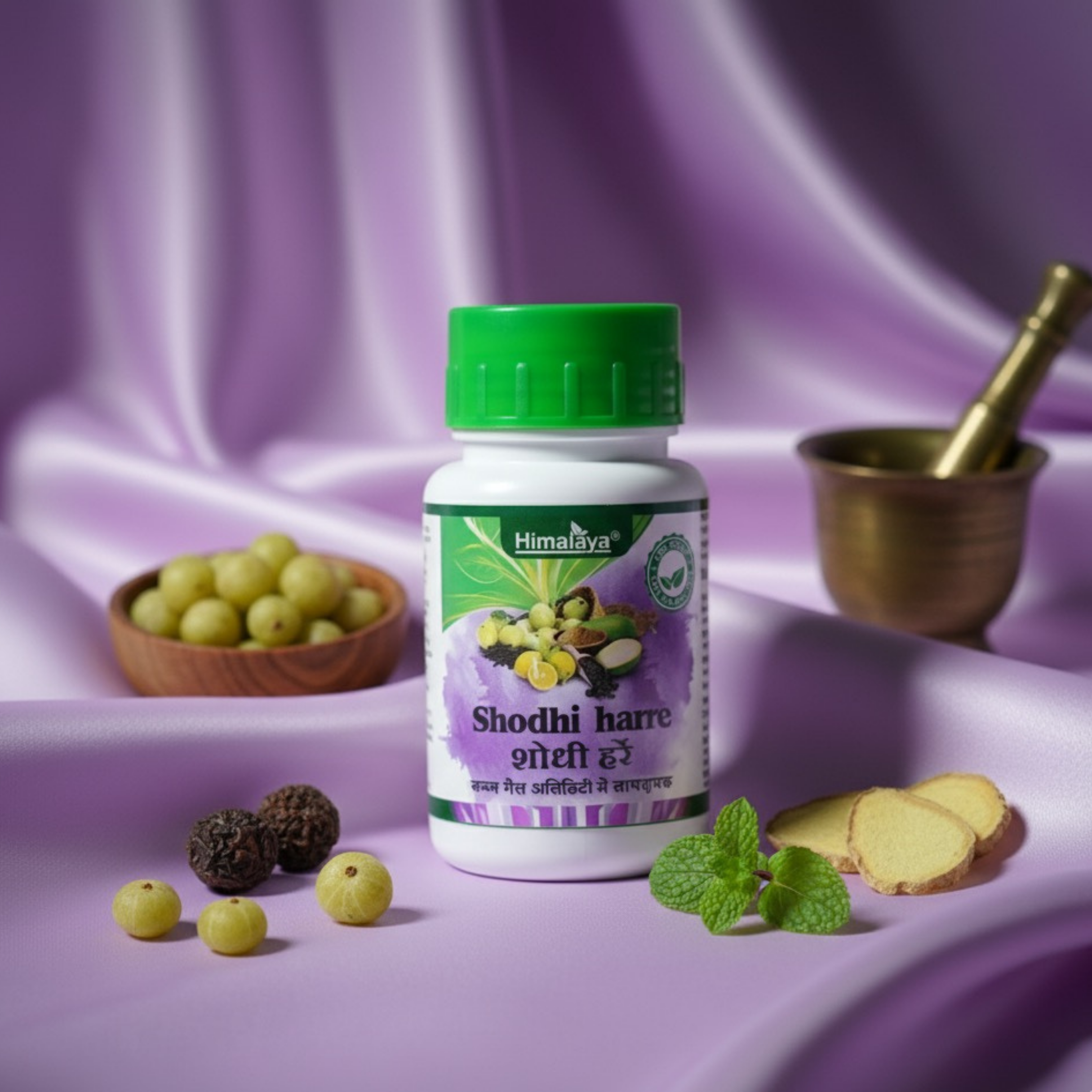 Himalaya Pharmacy Shodhi Harre (शोधी हर्रे): Gentle Relief for Constipation, Gas & Acidity, 100gm